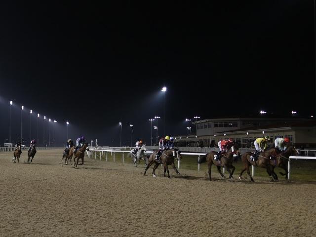 We're racing at Chelmsford City tonight